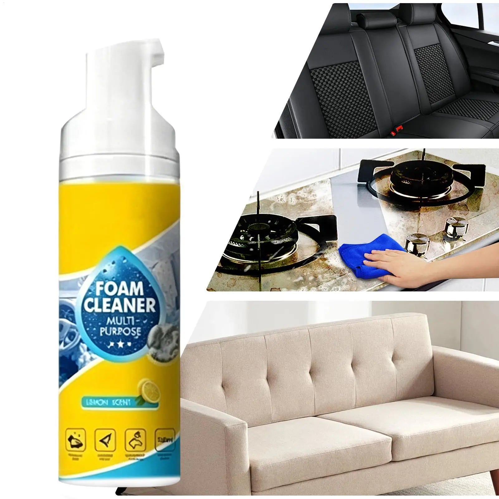 HomeHacks Multi-Surface Foam Cleaner (150ml)